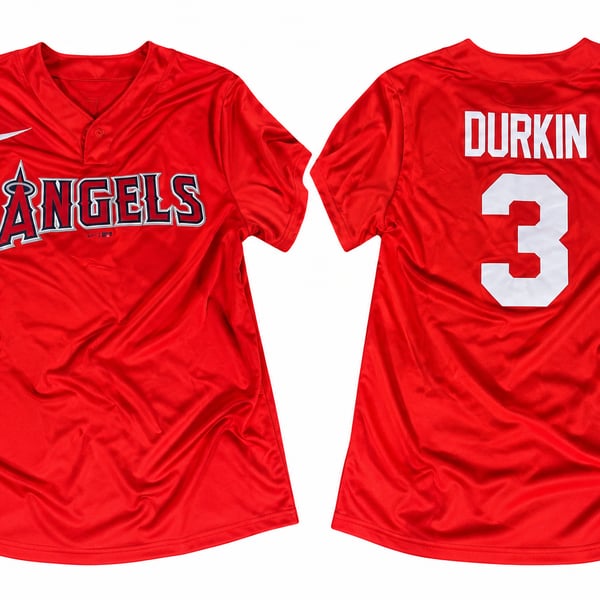 Nike Angels Durkin 3 Baseball Jersey Red womens M