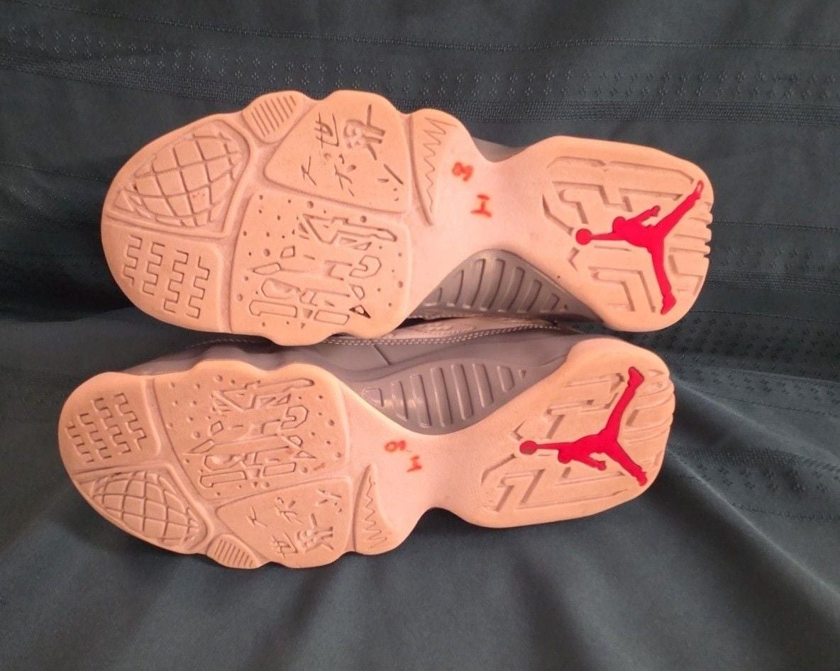 Nike Air Jordan 9 Retro Size 5Y Fire Red White Gray 5