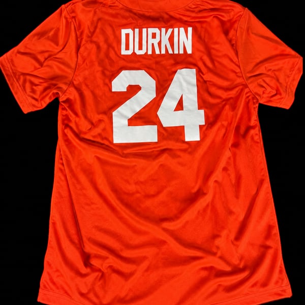 Nike Orioles Durkin 24 Jersey Size M Orange Baseball MLB