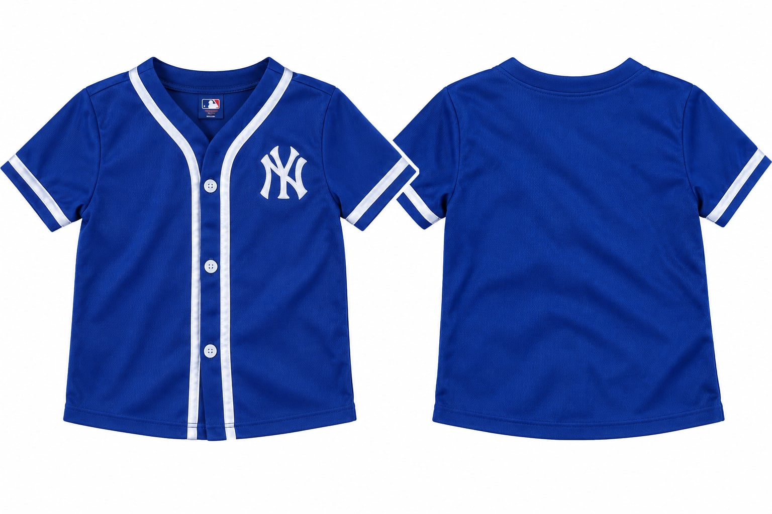 MLB New York Yankees Youth Baseball Jersey Blue 2