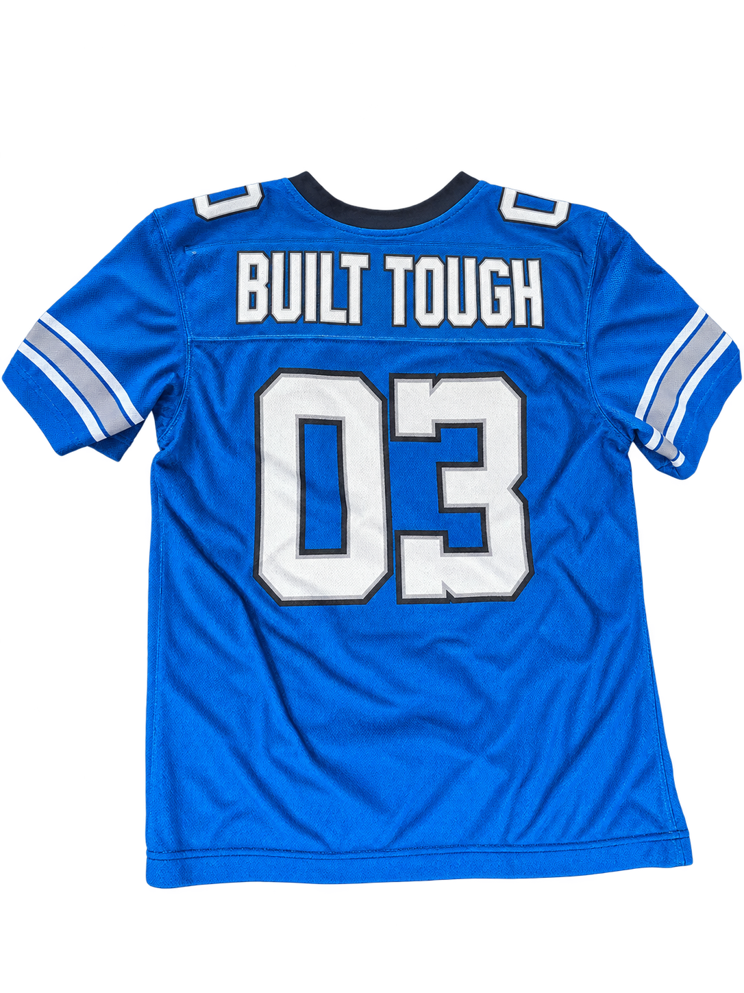Ford Built Tough 03 Football Jersey Blue M 38/40 3