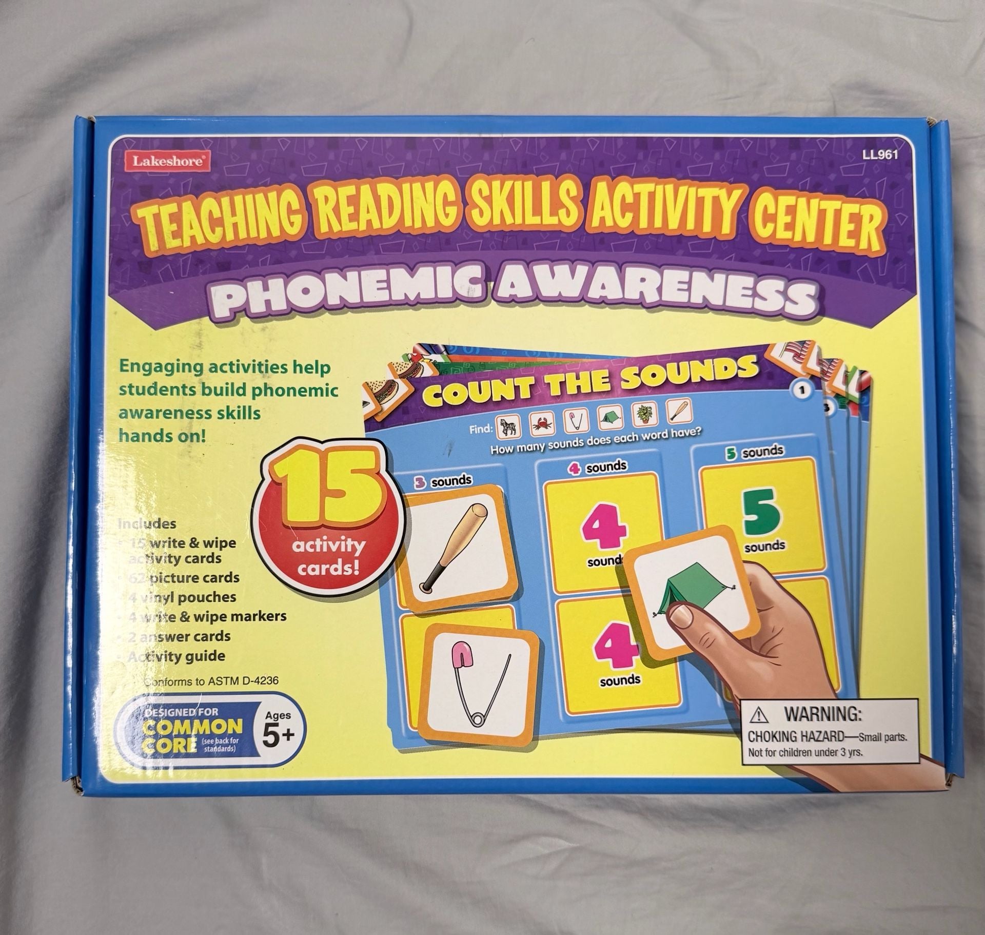 Lakeshore Teaching Reading Skills Activity Center Phonemic Awareness 1