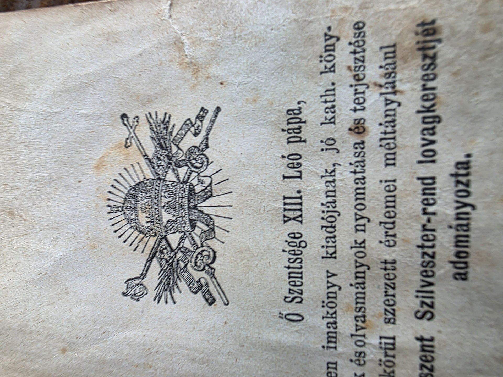 Antique Hungarian Catholic Prayer Book Udvozlegy Maria Velvet Metal Clasp 5