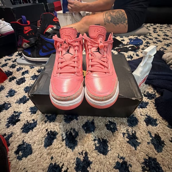 Jordan Spizike Low Size 7Y pink gaze/ pink gaze-white vision rose 