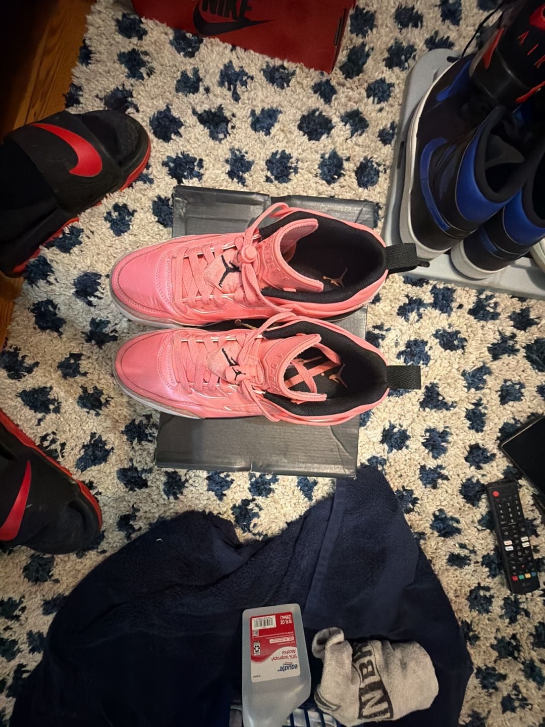 Jordan Spizike Low Size 7Y pink gaze/ pink gaze-white vision rose 5