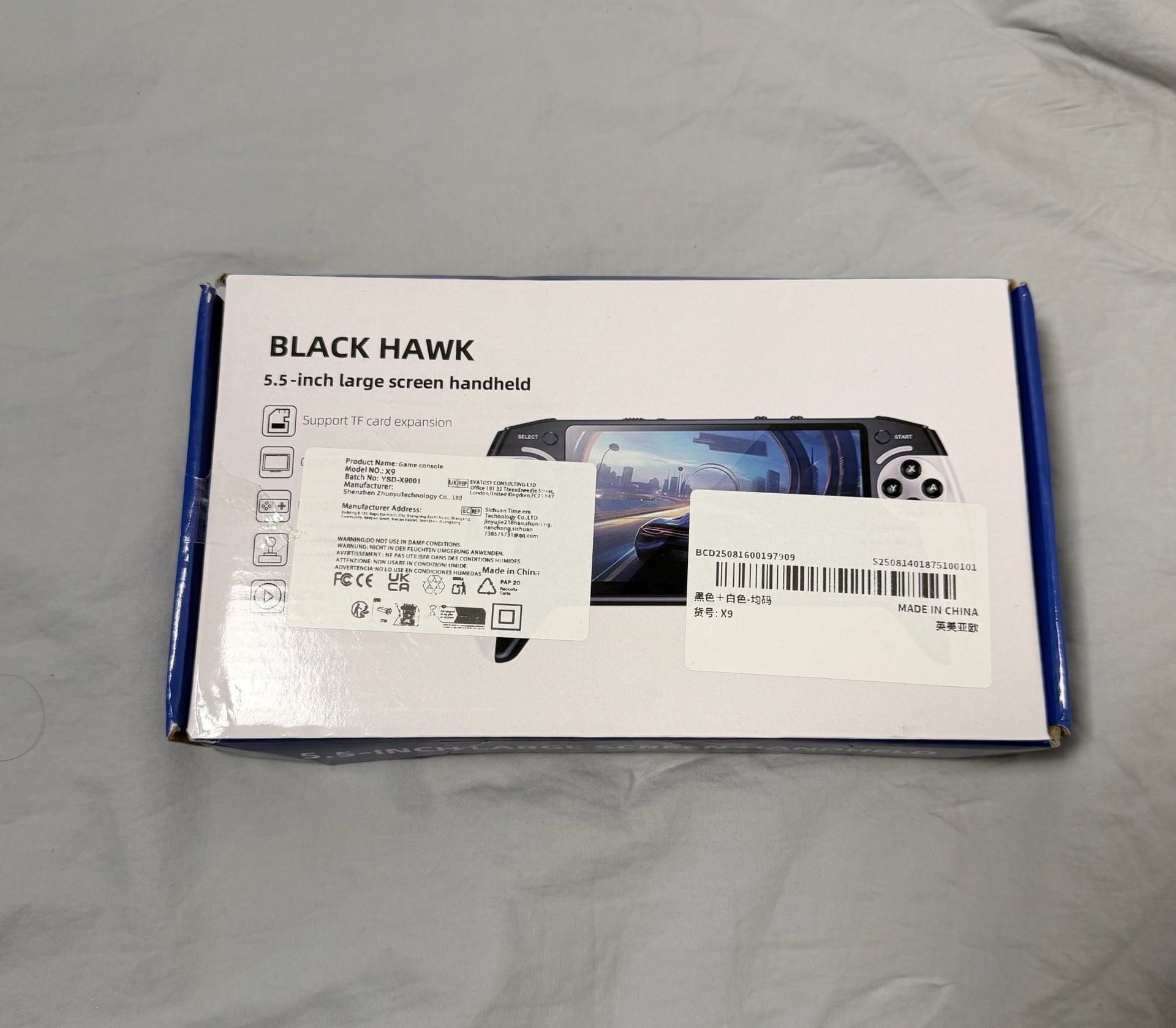Black Hawk X9 5.5-Inch Handheld Game Console 1
