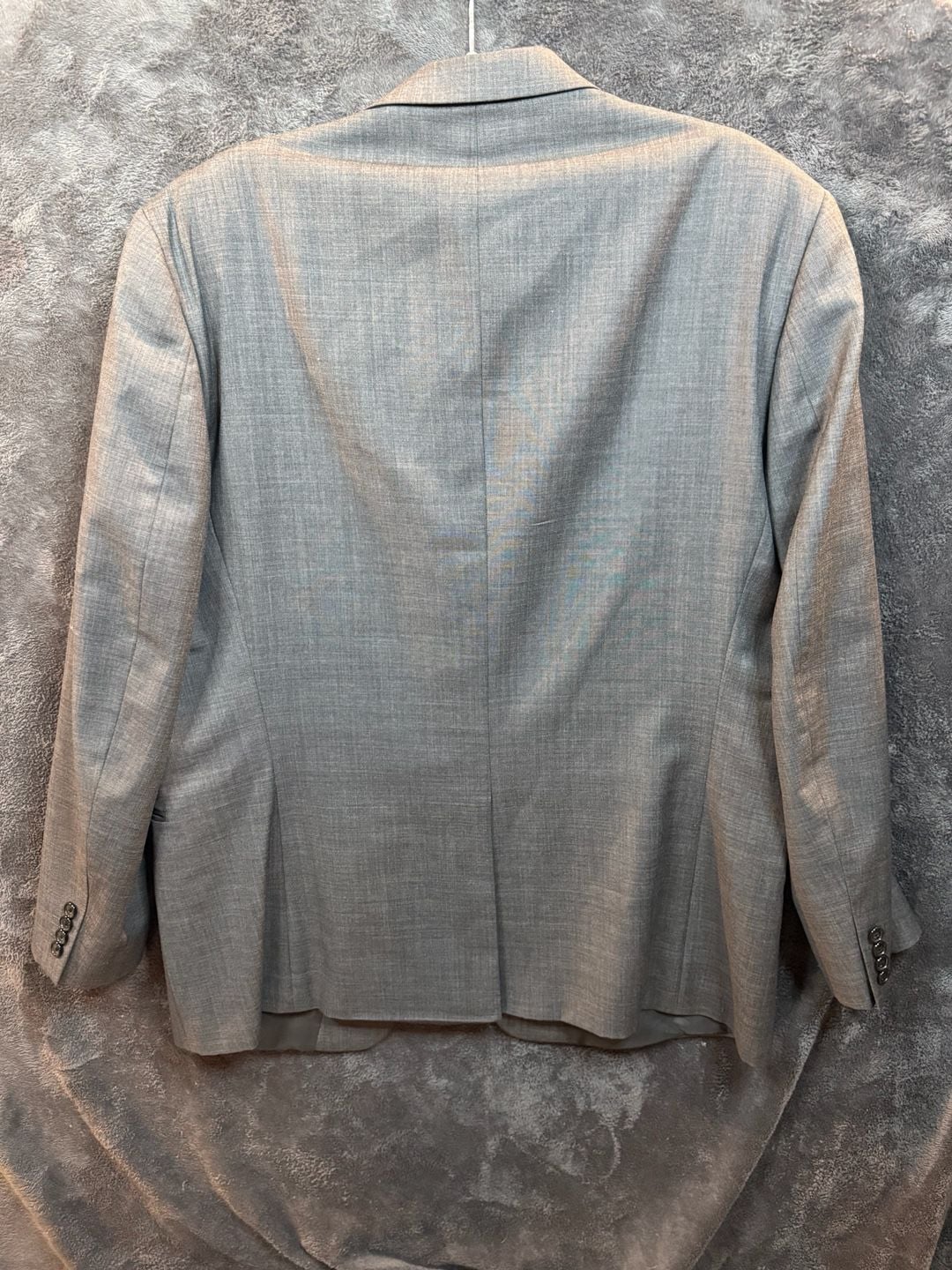 Lauren Ralph Lauren Blazer Size 46L Gray Wool Sport Coat Jacket #1 8