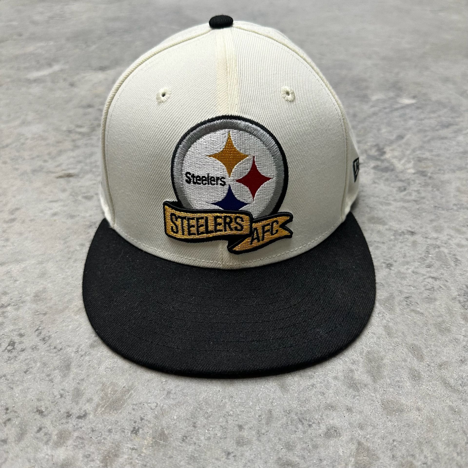 New Era Pittsburgh Steelers 2022 AFC 59Fifty Hat - 7 3/8 2