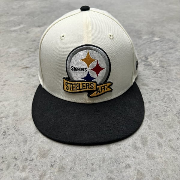 New Era Pittsburgh Steelers 2022 AFC 59Fifty Hat - 7 3/8