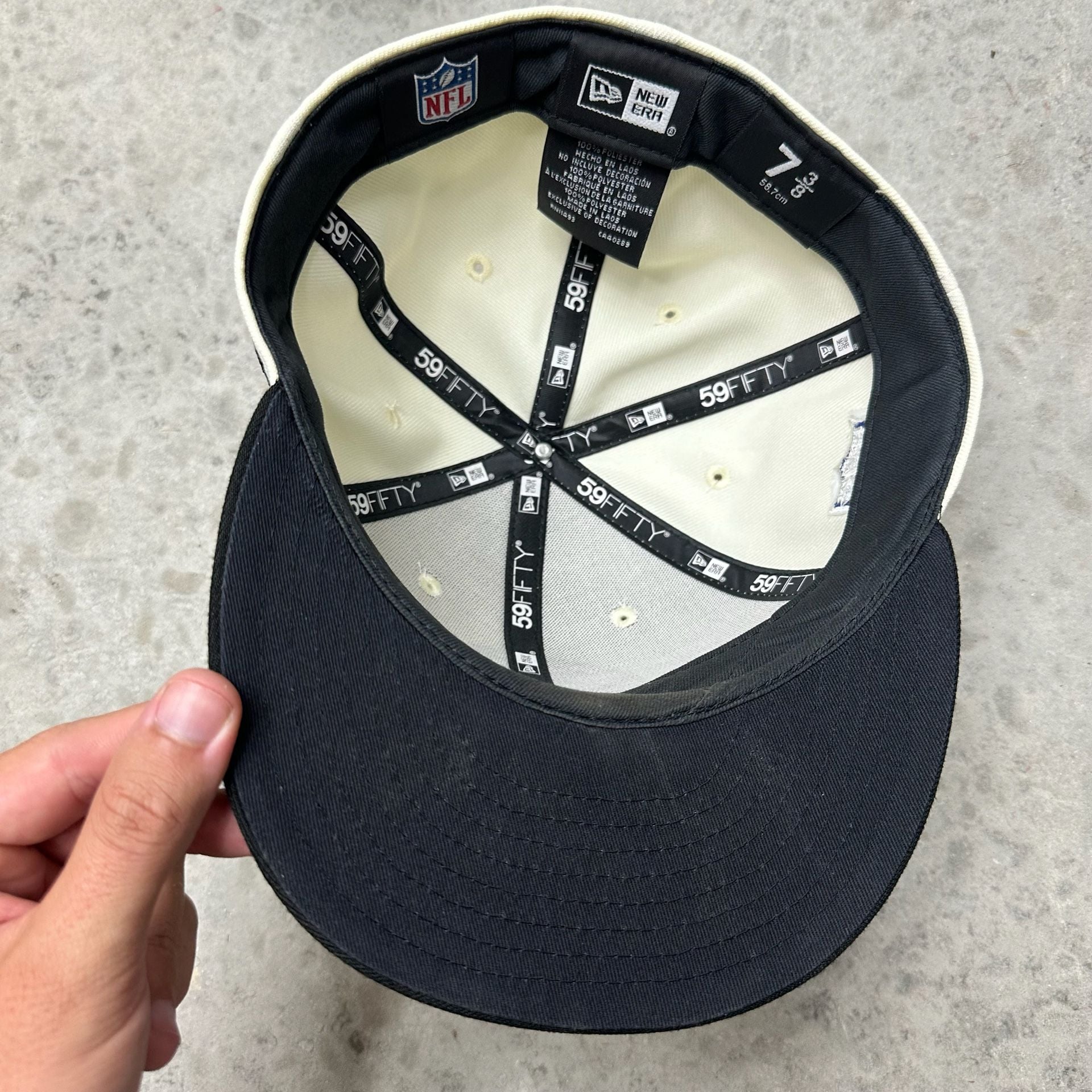 New Era Pittsburgh Steelers 2022 AFC 59Fifty Hat - 7 3/8 5