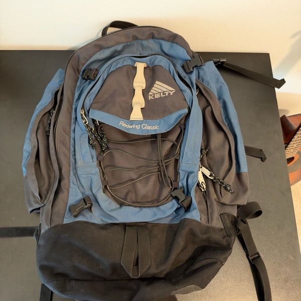 Kelty Redwing Classic Backpack Blue Gray Hiking