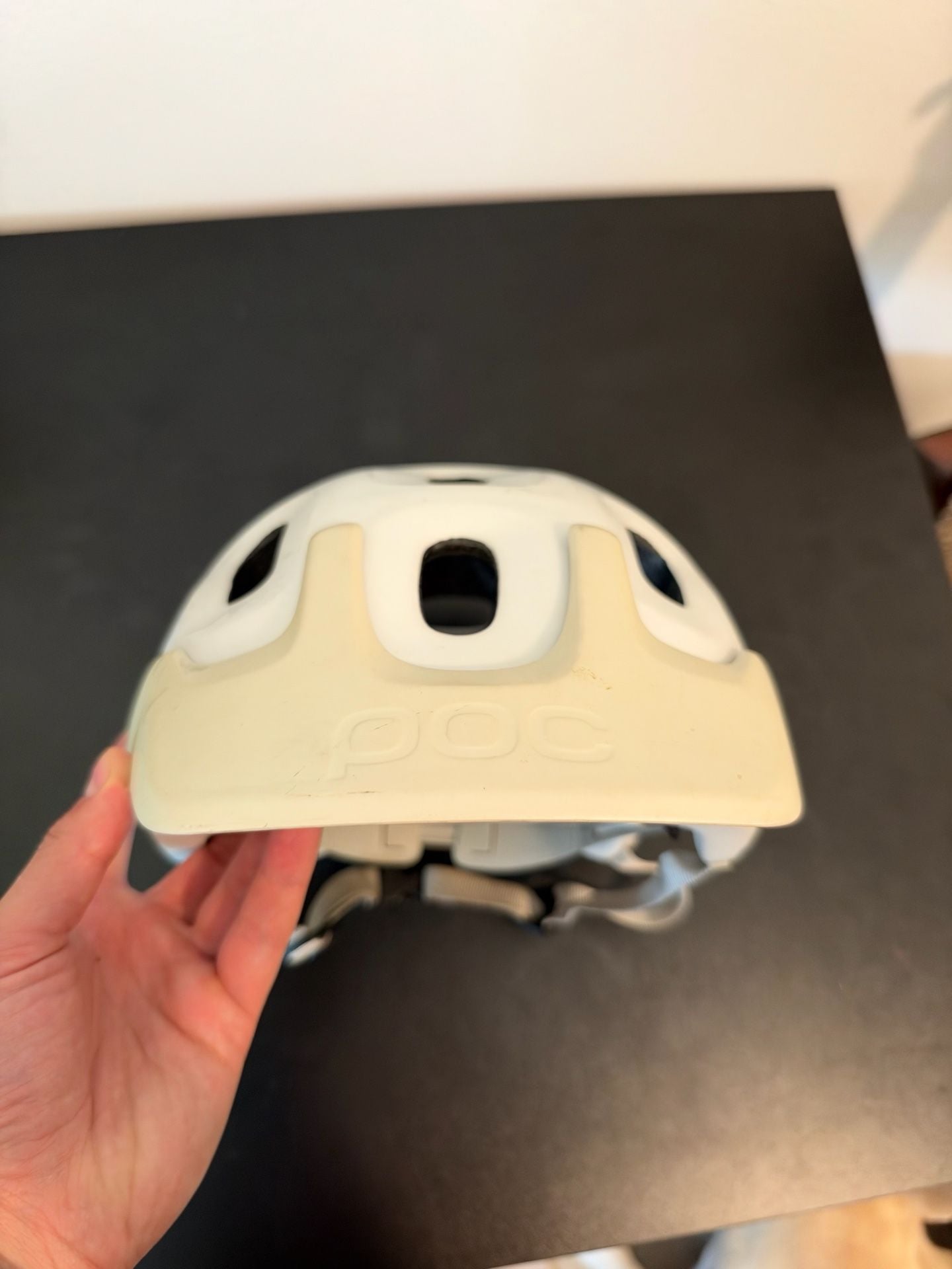 POC Trabec Bike Helmet Size XL/XXL White Mountain Cycling 2