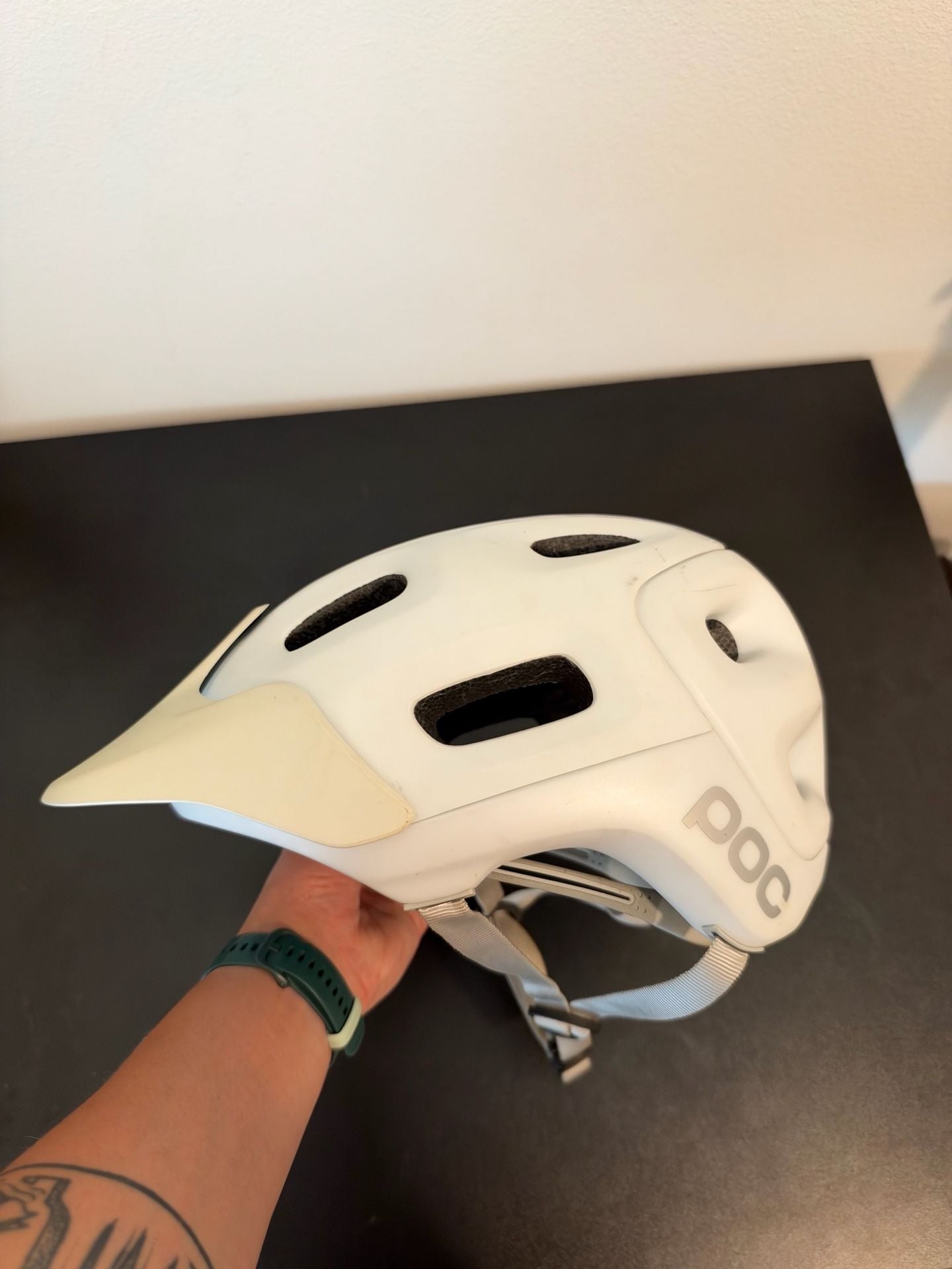 POC Trabec Bike Helmet Size XL/XXL White Mountain Cycling 4