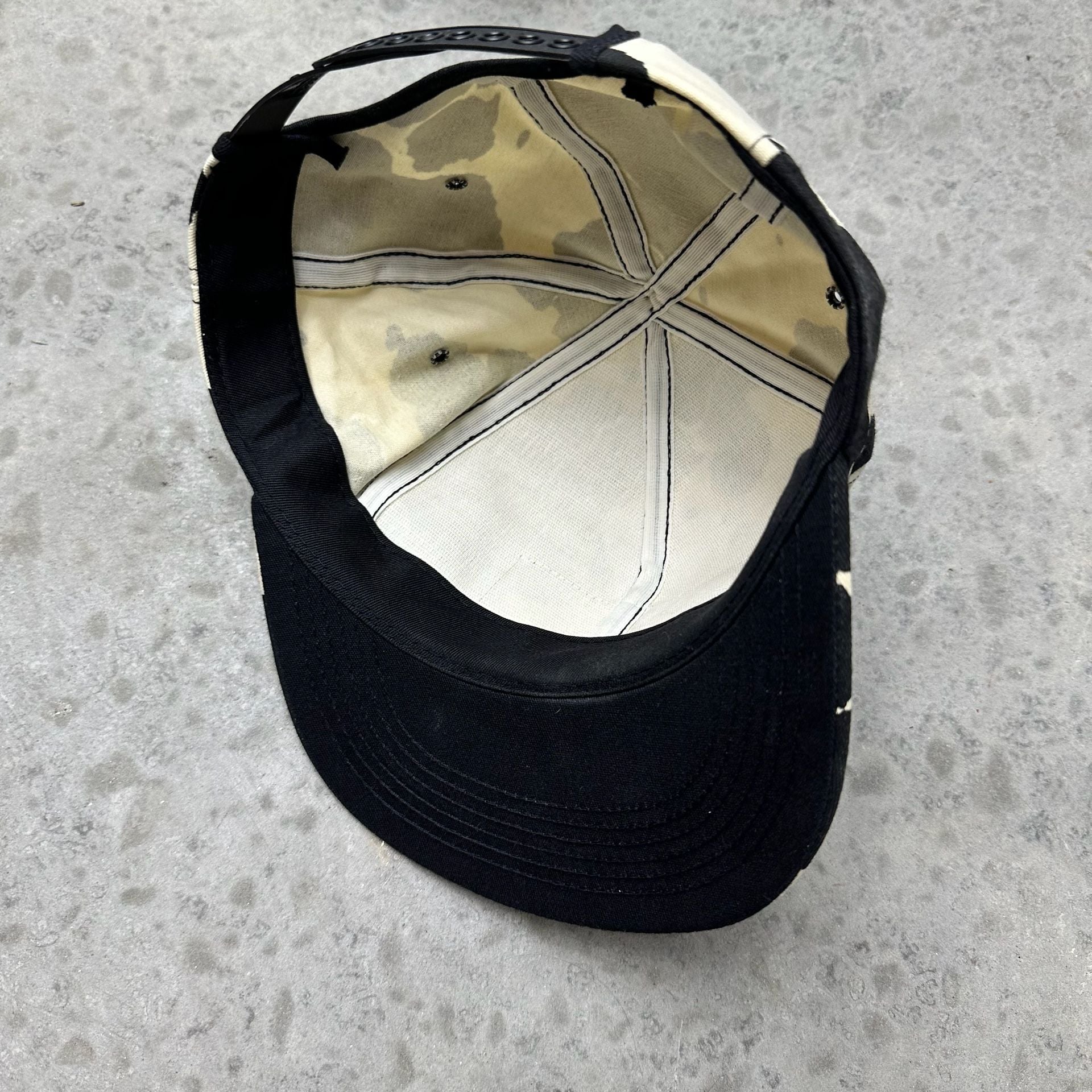 Vintage Purina Ultimate Ext Cow Print Snapback Hat 5