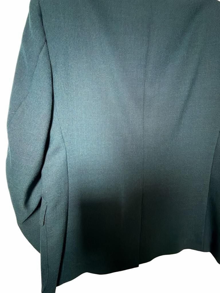 Vintage Green Gold Button Sport Coat Blazer Made in USA 14