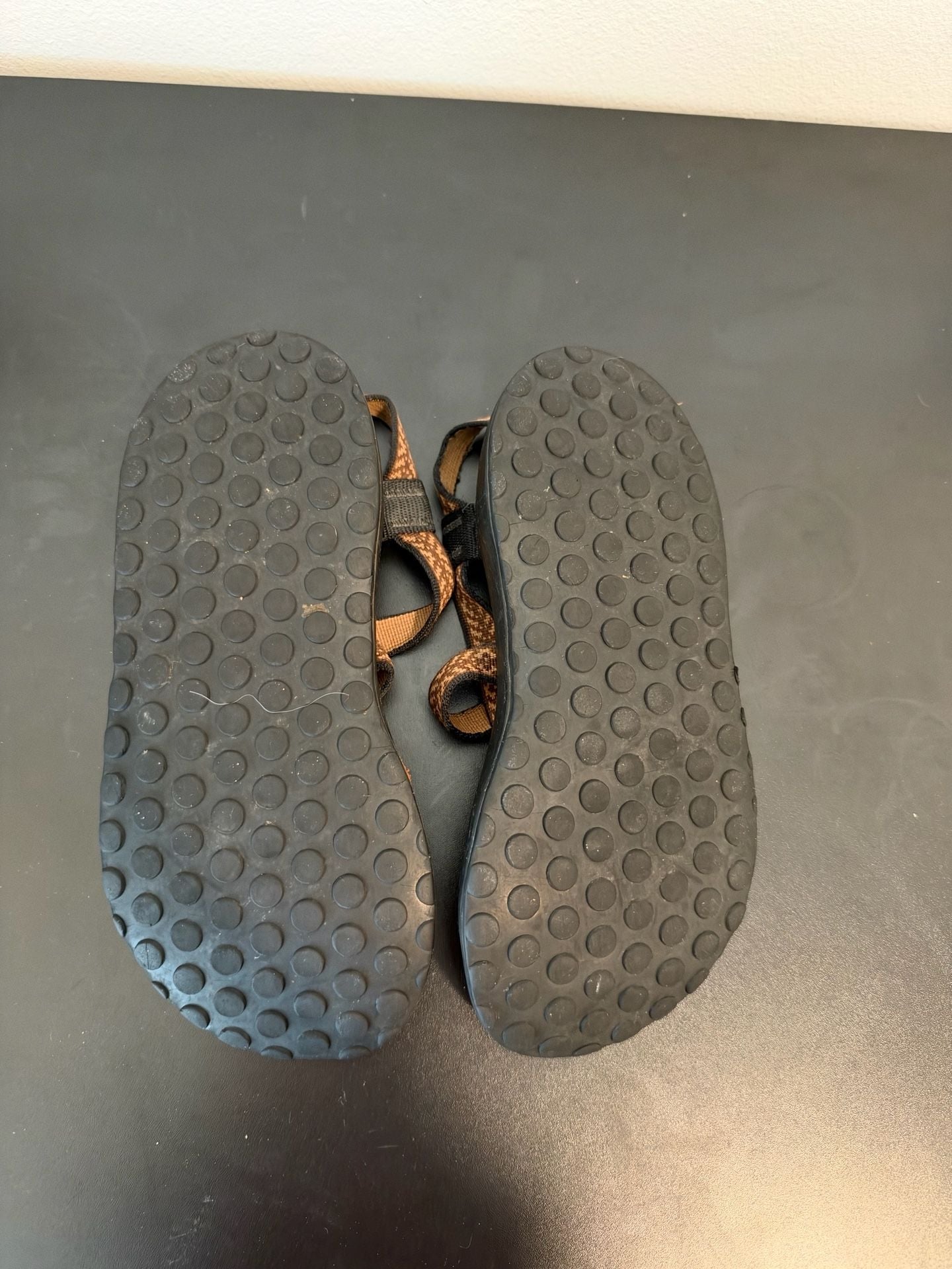 Chaco Z/Cloud 2 Sandals Size 9 Brown Black Aztec Geometric 4