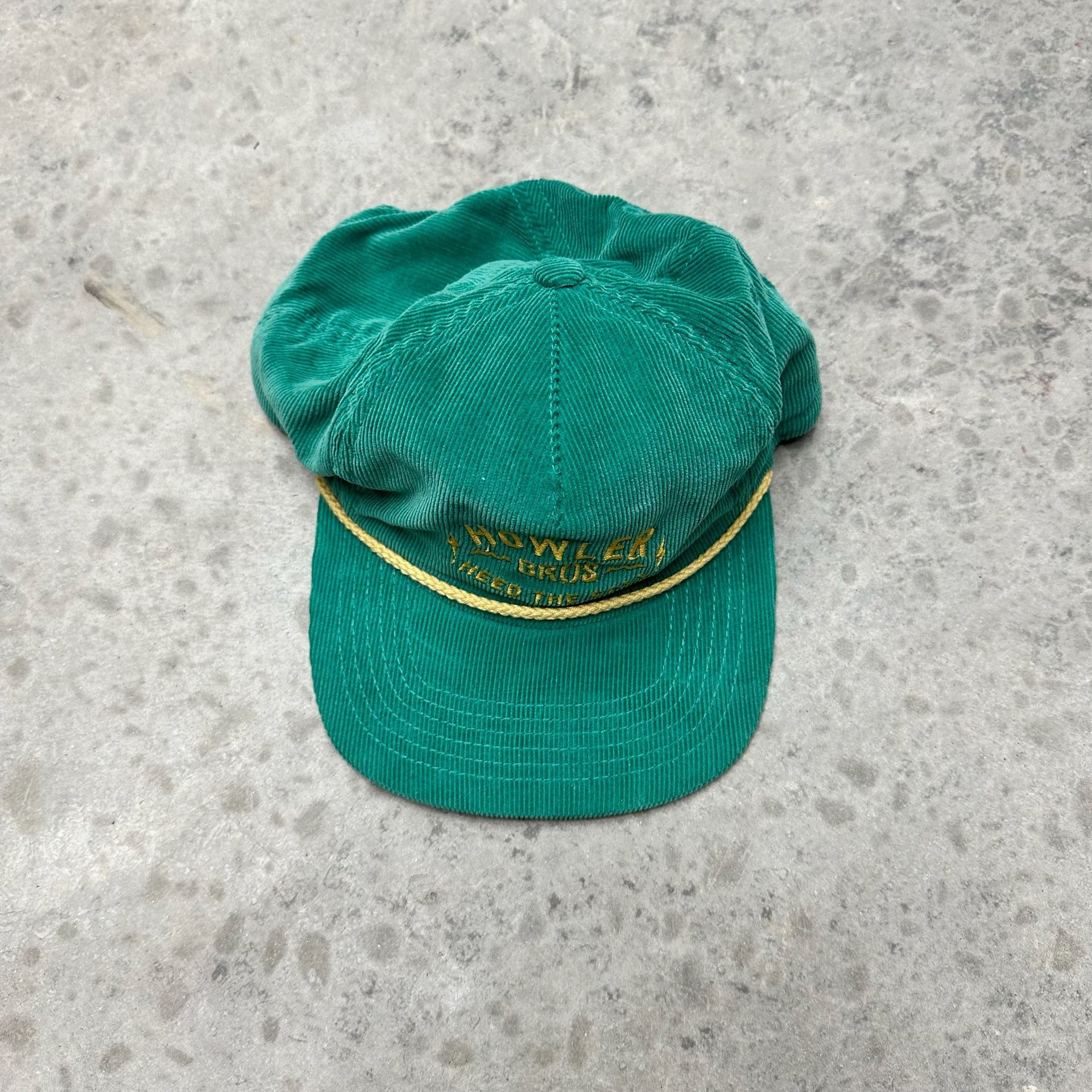 Howler Brothers Turquoise Corduroy Rope Snapback 3