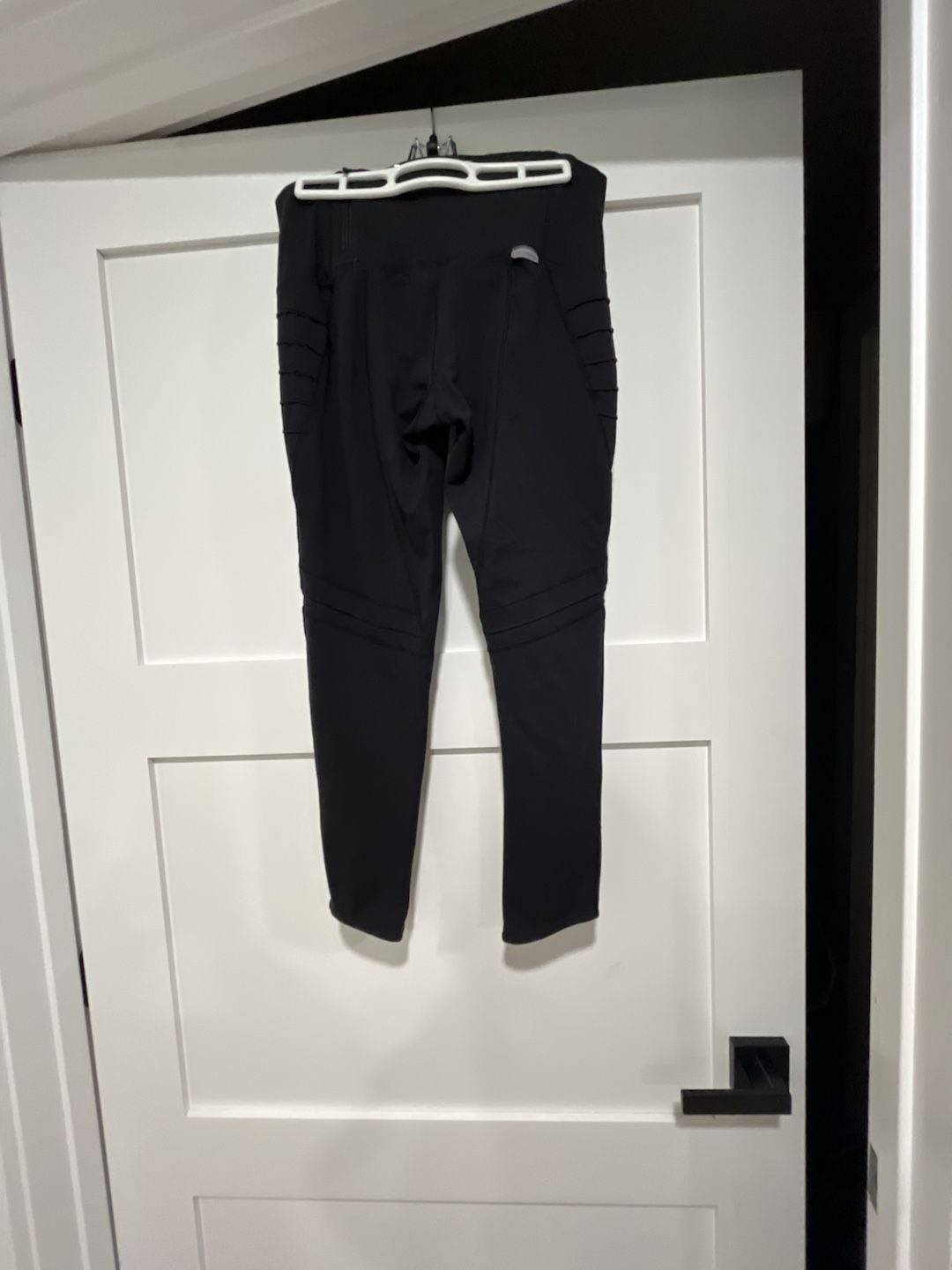 Oiselle Leggings Black Pocket Moto Athletic Pants 5