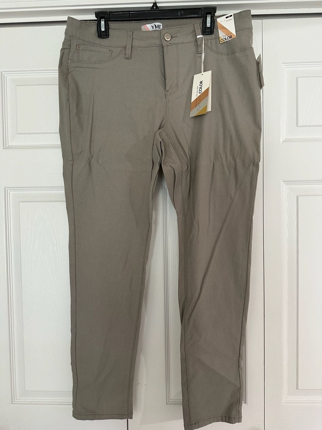 YMI Skinny Pants Size 3X Boulder Stone 2