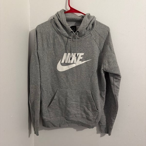 Nike Hoodie Size M Grey