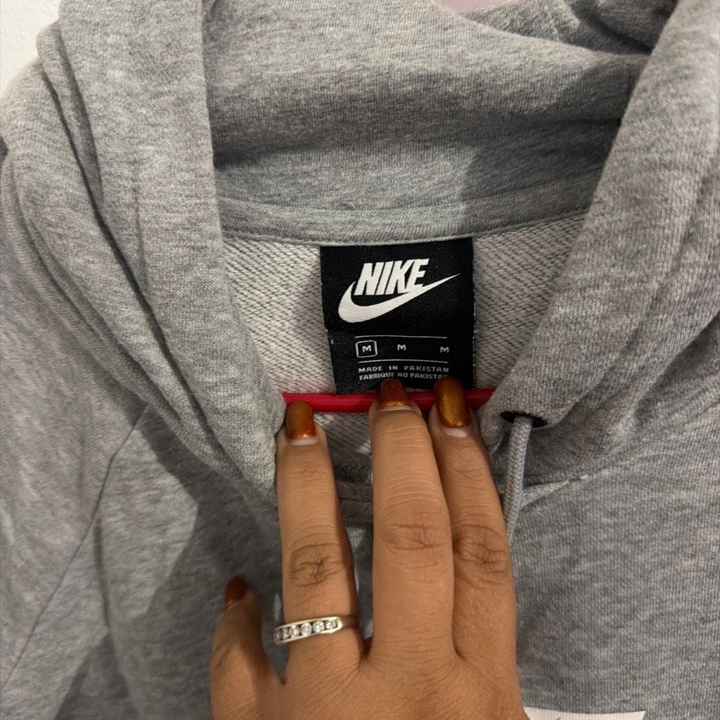 Nike Hoodie Size M Grey 3