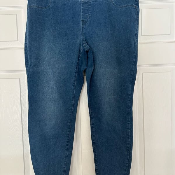 Old Navy Super Skinny Mid-Rise Size 20 Plus Denim Jeans Jeggings