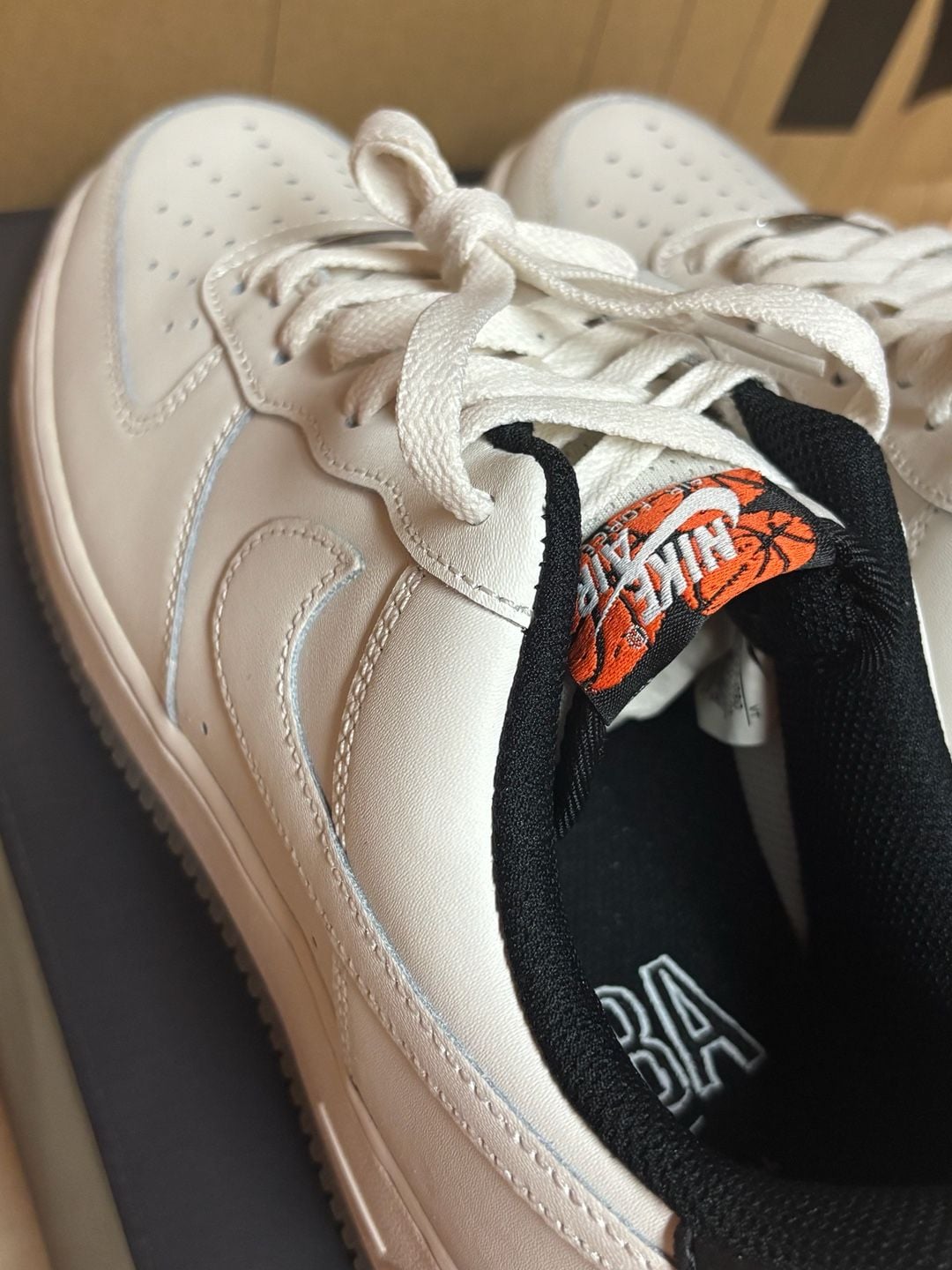 Nike Air Force 1 Low '07 NBA Phantom Size 9.5 White 8