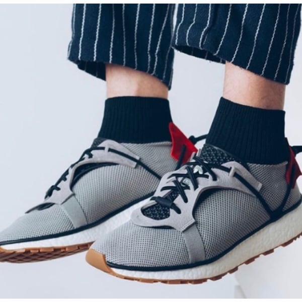 Adidas x Alexander Wang AW Run Grey Red CM7826 Sneakers