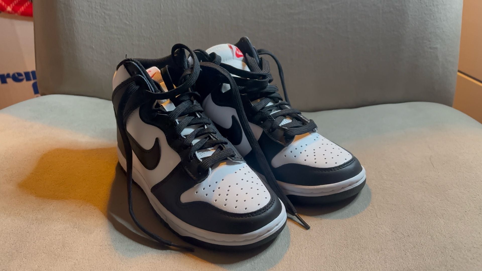 Nike Dunk High Panda Black White Women's Sneakers 2