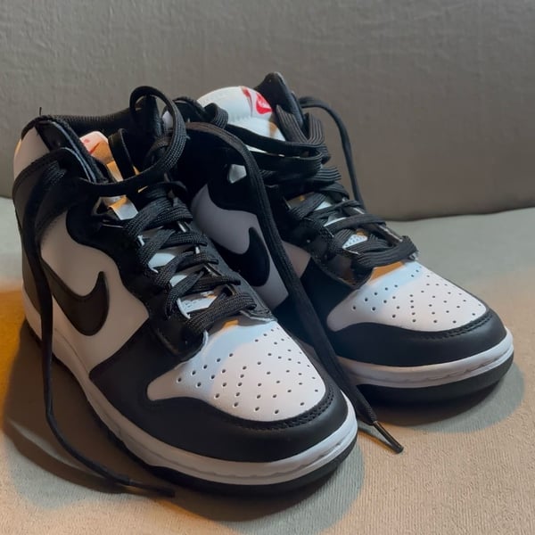 Nike Dunk High Panda Black White Women's Sneakers