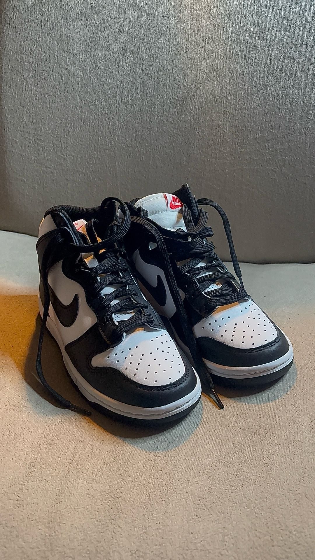 Nike Dunk High Panda Black White Women's Sneakers 3