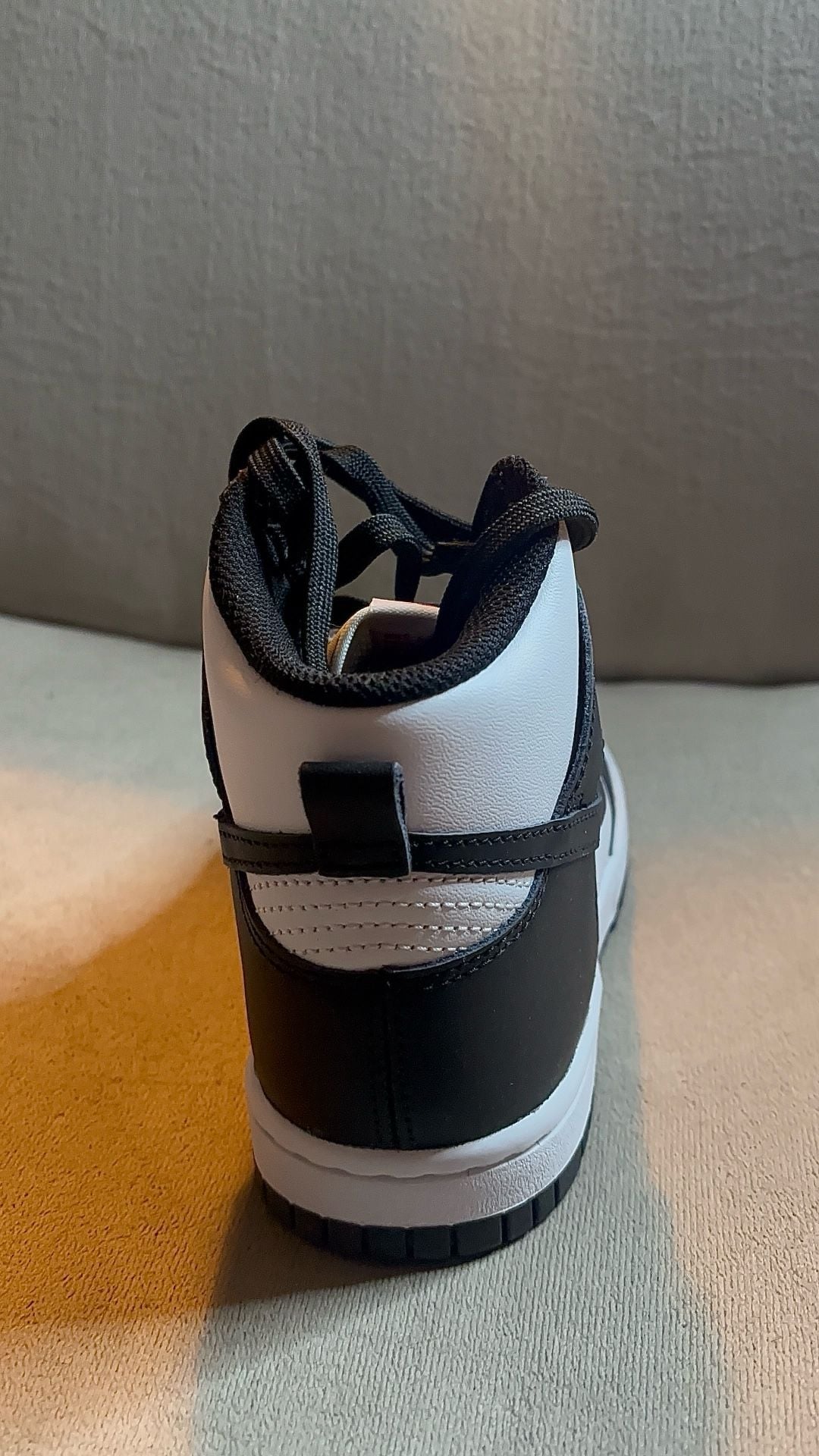 Nike Dunk High Panda Black White Women's Sneakers 5