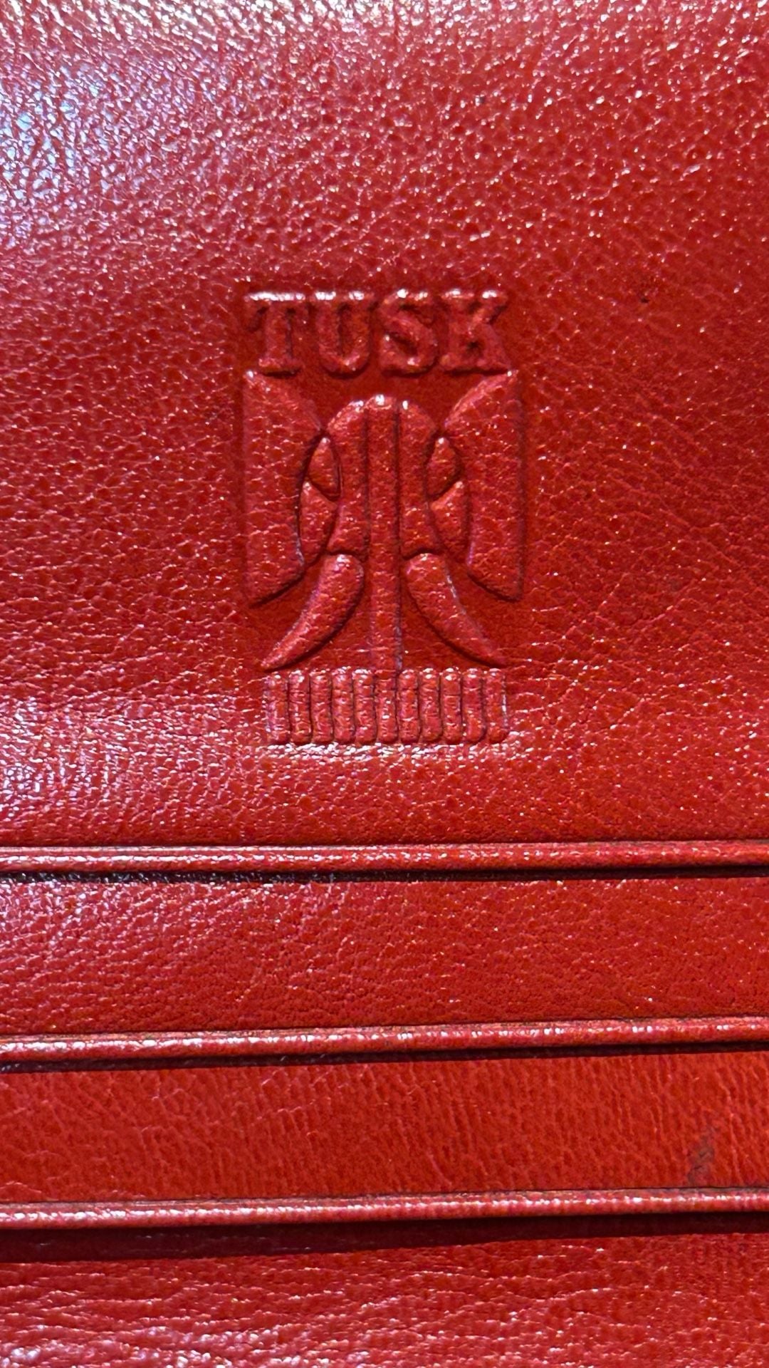 Tusk Cowhide Wallet Black and White 3