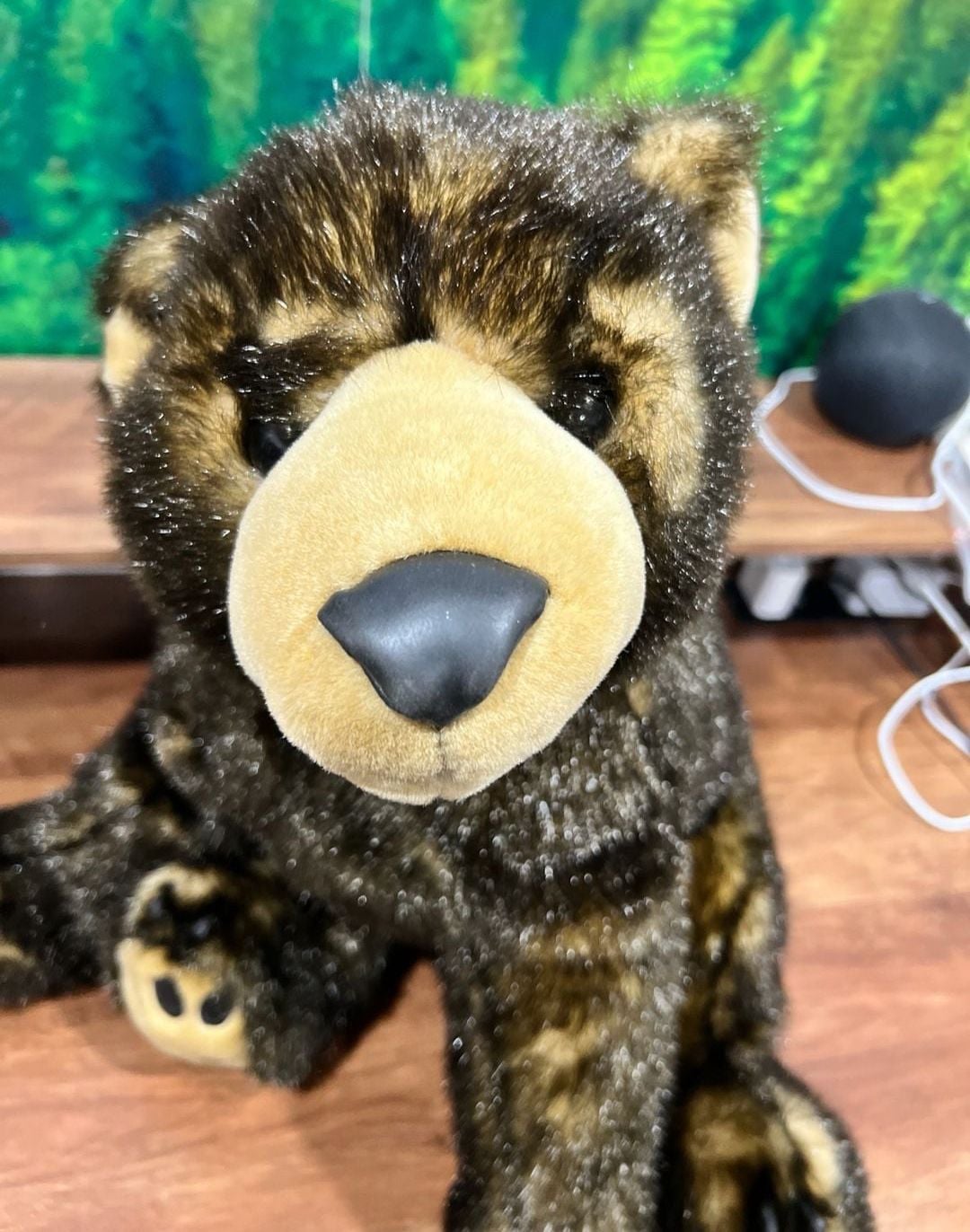 Animal Alley 2000 Realistic Brown Grizzly Bear Plush Stuffed Animal 2