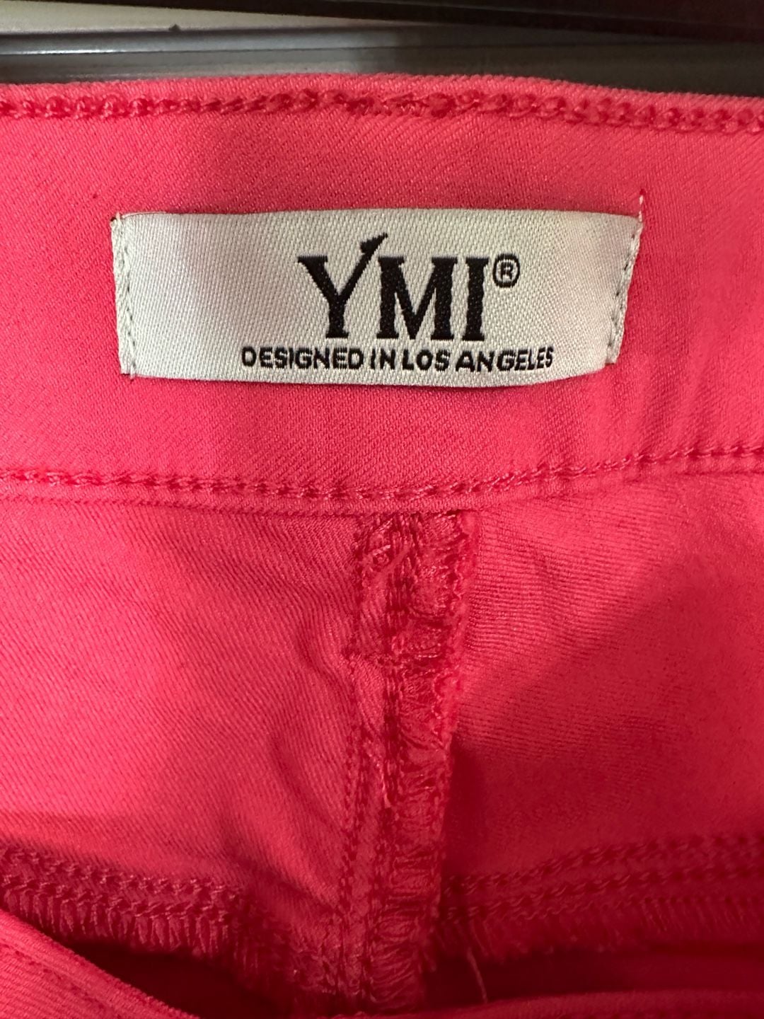 YMI Jeans Pants Size 3X Hot Pink Stretch Ankle Slim 4