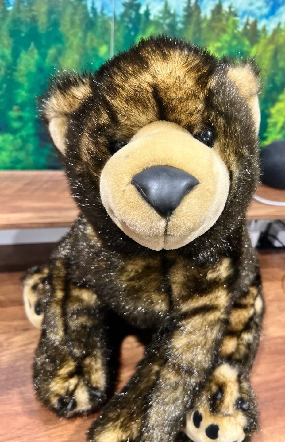 Animal Alley Grizzly Brown Bear Plush Stuffed Animal 16" Toy 2