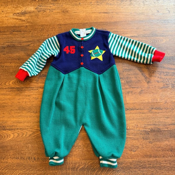 Mothercare Vintage Knit Romper Multicolored 6-9 Months