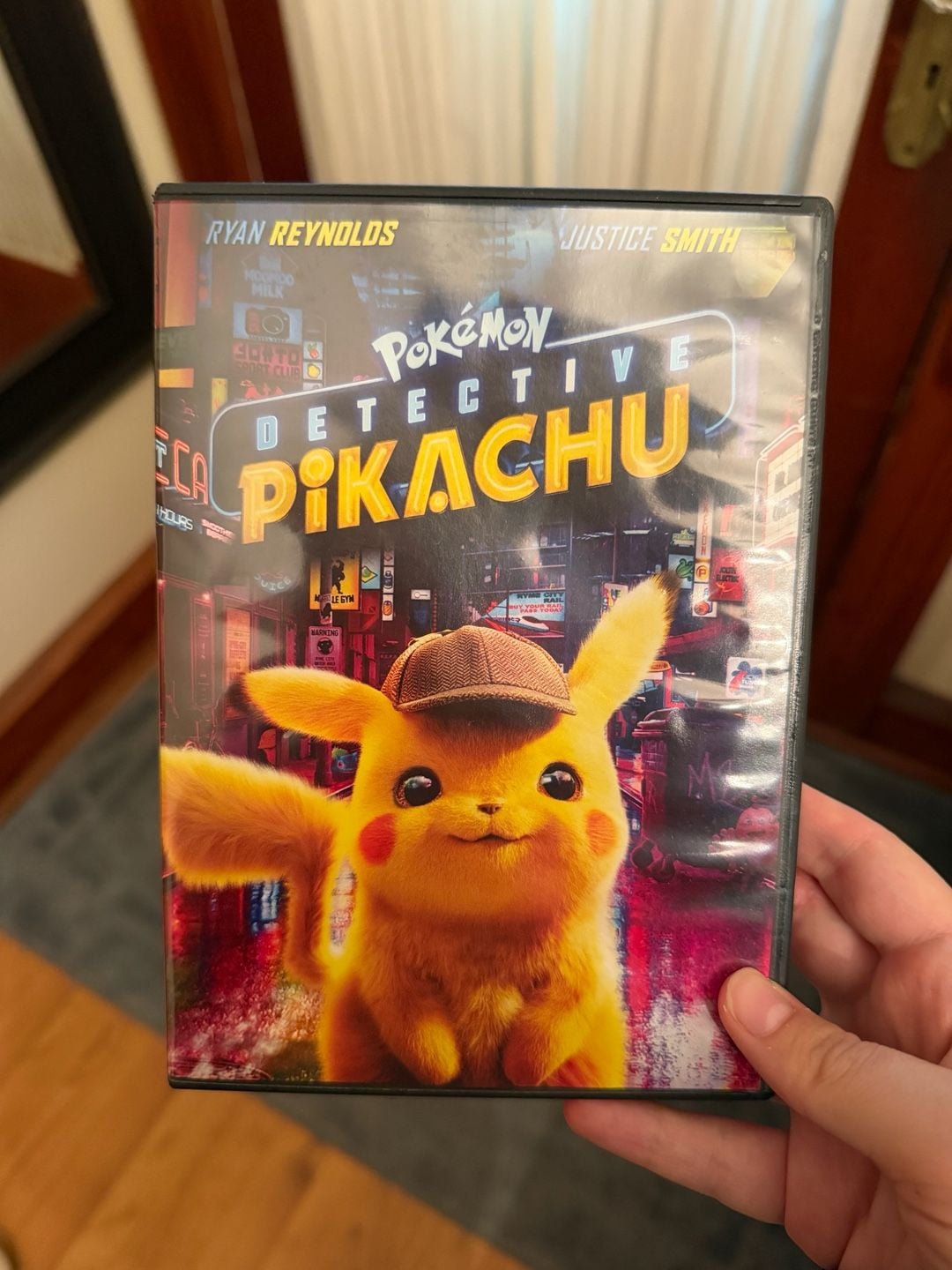 Pokemon Detective Pikachu DVD Movie 2019 Ryan Reynolds Justice Smith 1