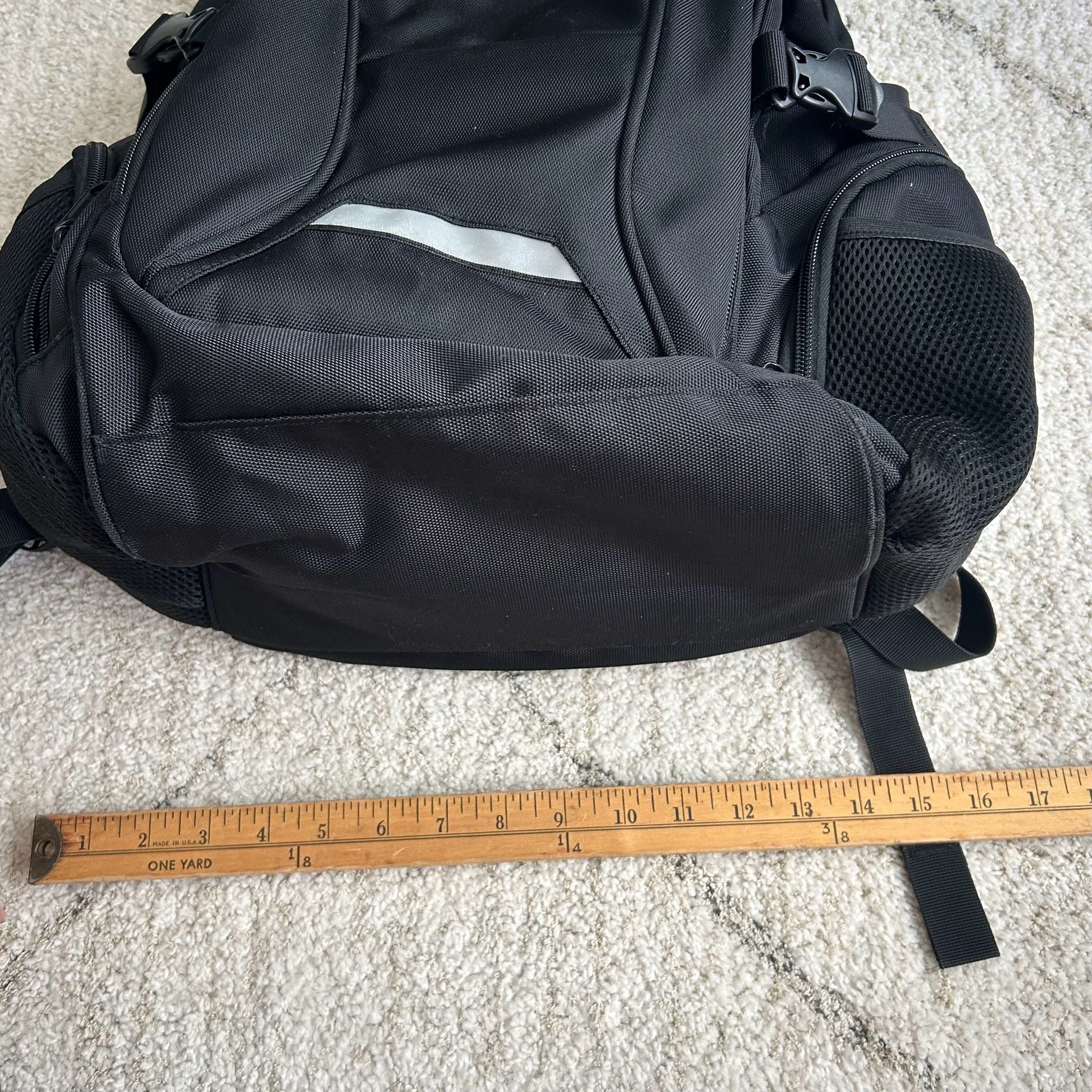 Billiton Mashi Water Proof Backpack Black 17 Inch Travel Laptop Bag 4