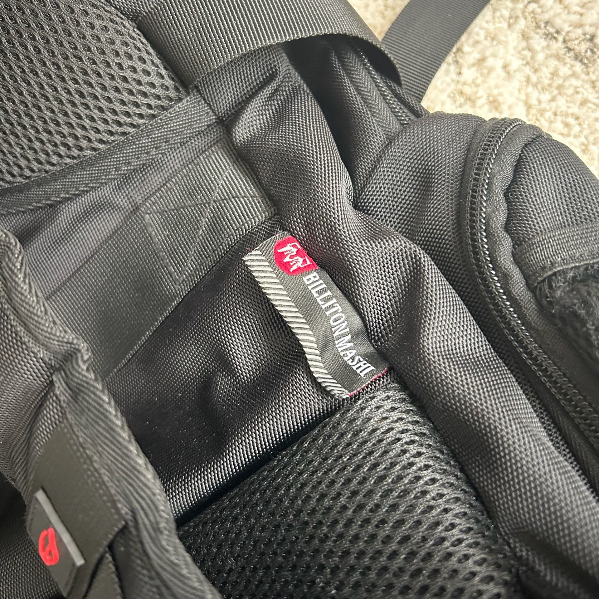 Billiton Mashi Water Proof Backpack Black 17 Inch Travel Laptop Bag 6