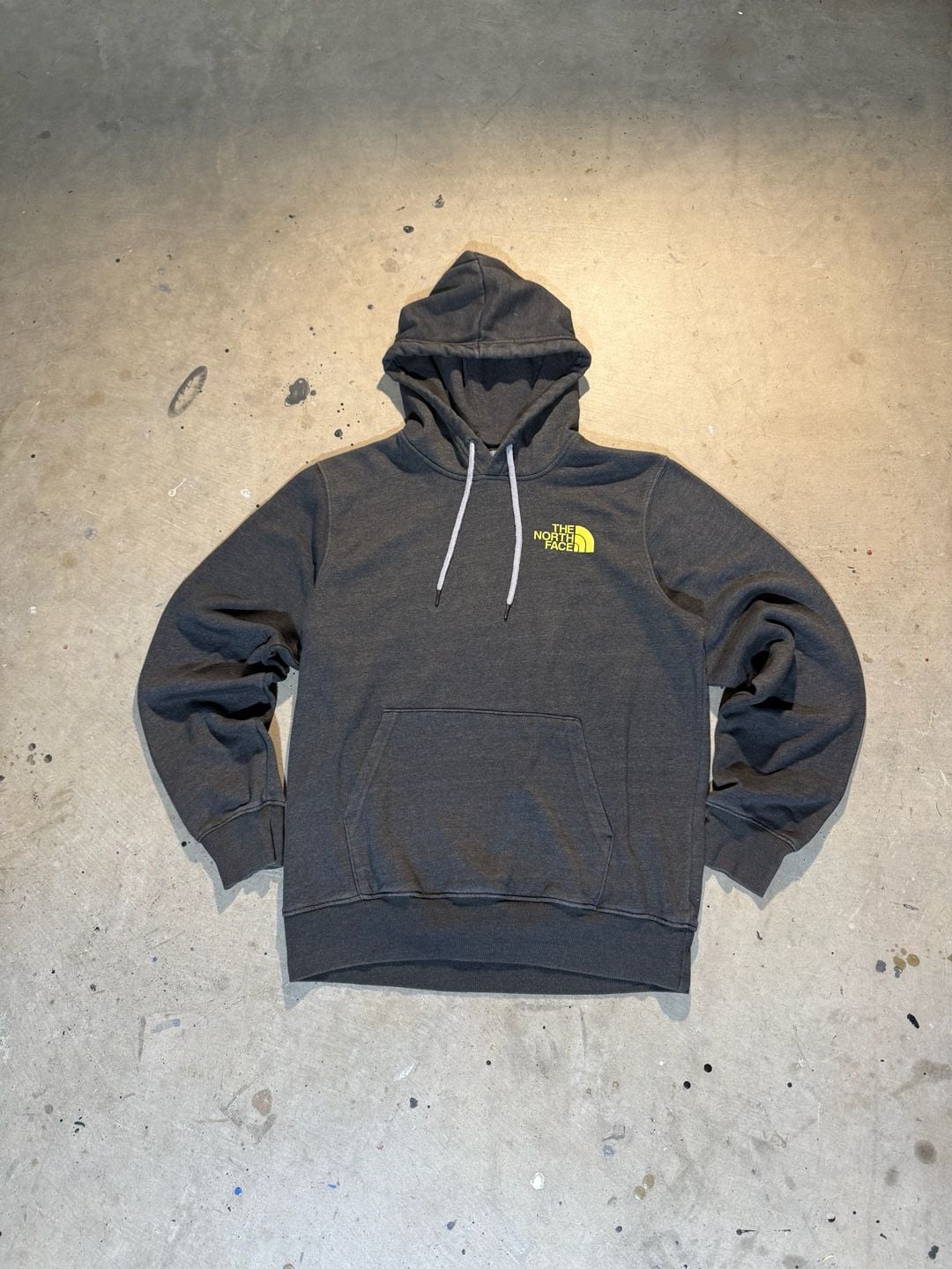 The North Face Half Dome Hoodie Size M Dark Gray Graphic Pullover 3
