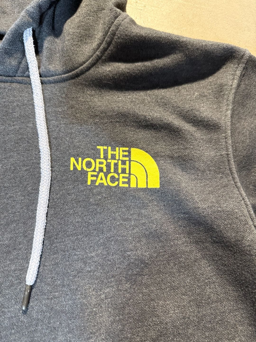 The North Face Half Dome Hoodie Size M Dark Gray Graphic Pullover 4
