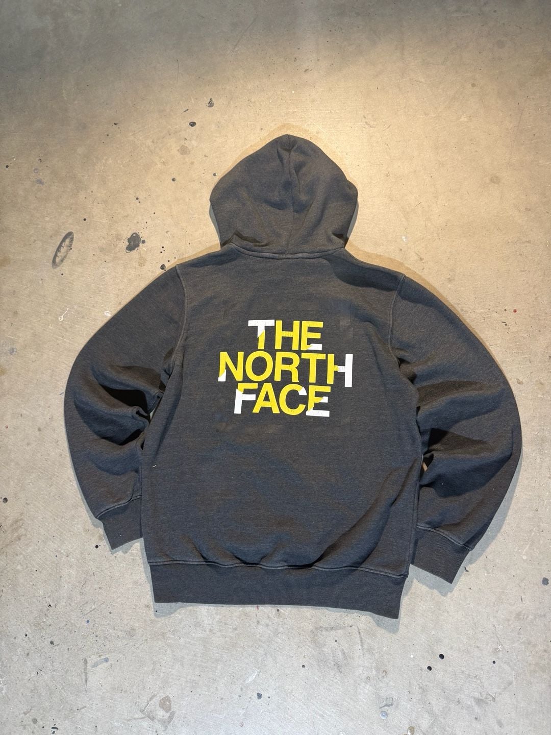 The North Face Half Dome Hoodie Size M Dark Gray Graphic Pullover 6