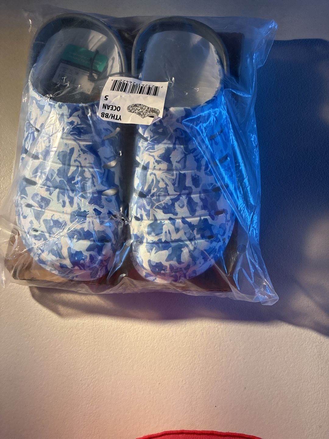 Rugged Shark BYB RS EVA Clog Size 5 Ocean Blue Camo 2