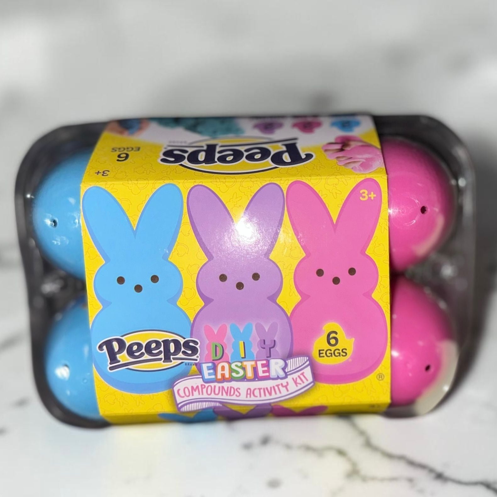 Peeps DIY Easter Compounds Activity Kit 6 Eggs New 1