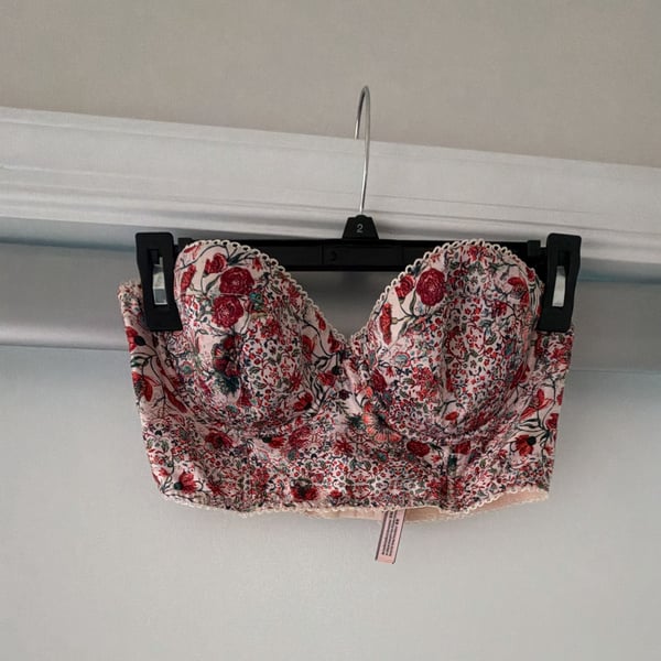 Victoria's Secret Floral Bustier Top