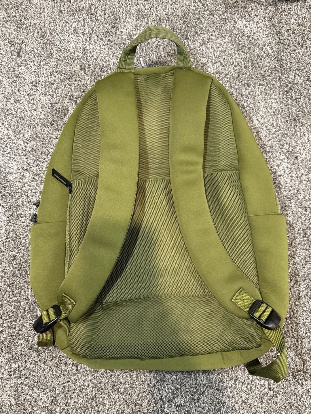 Lucky Brand Olive Green Neoprene School Casual Backpack Travel Bag 3