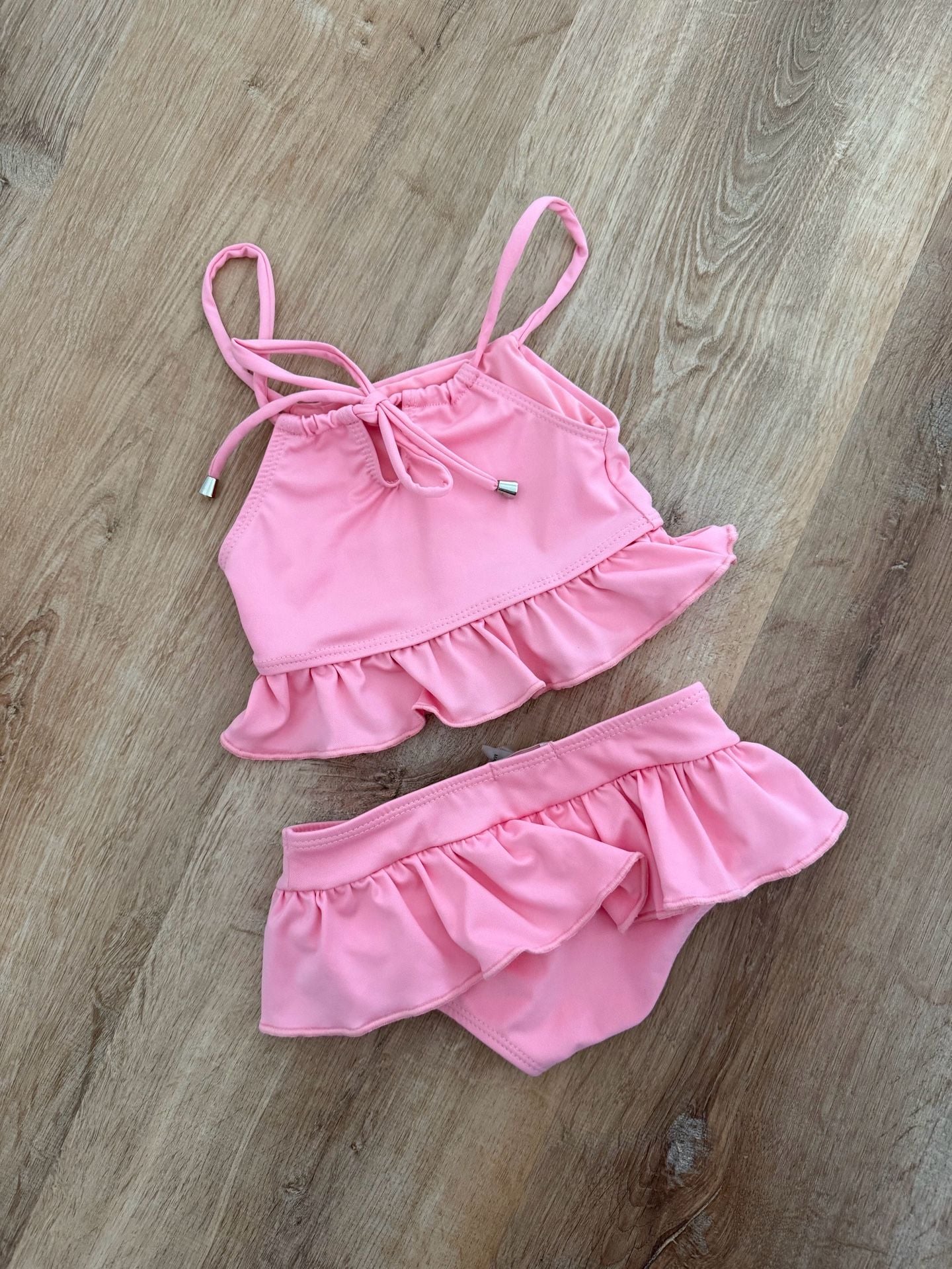NWOT Planet Sea Ruffle Bikini Set Size 2 Pink 2