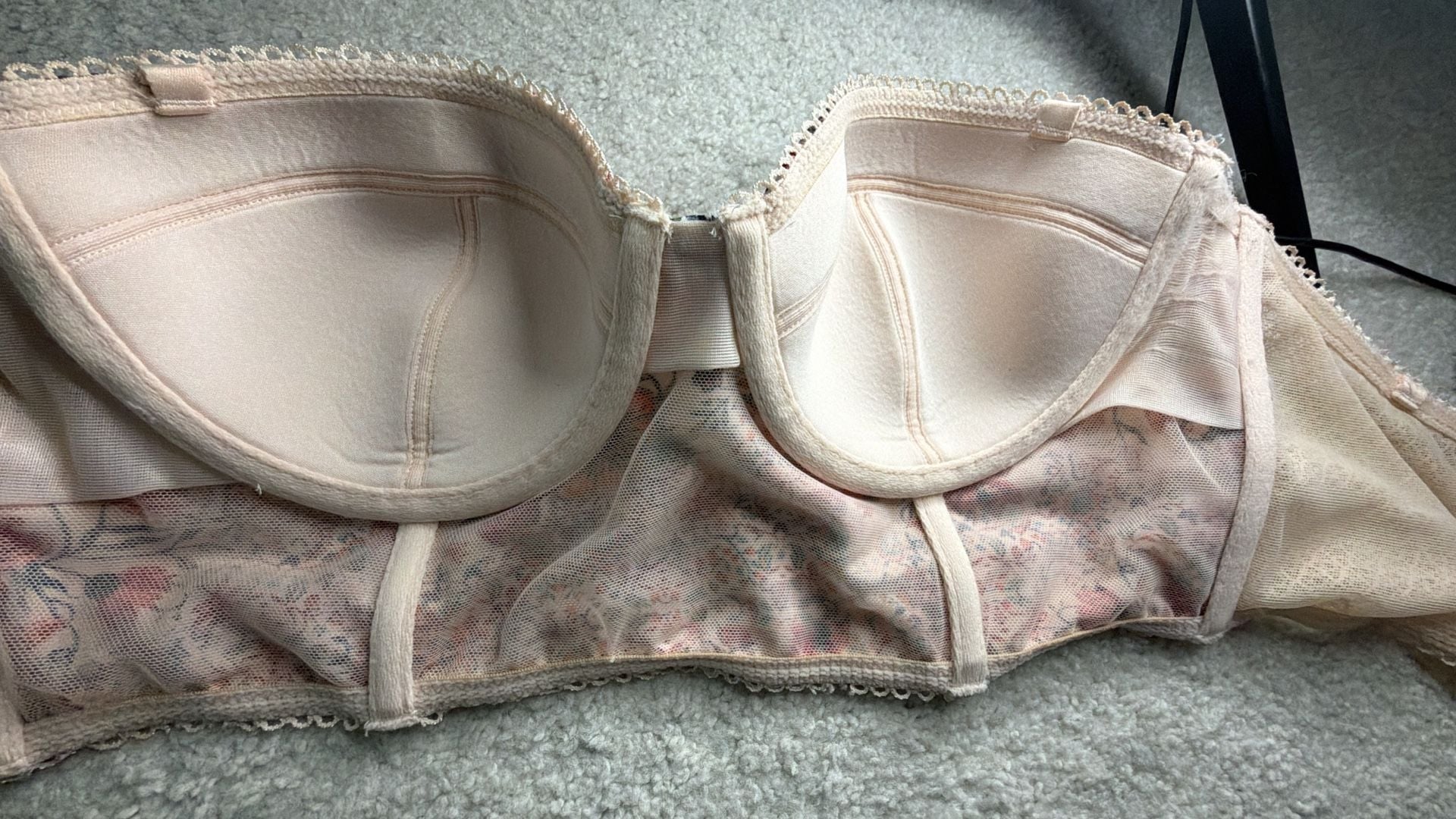Victoria's Secret Floral Bustier Top 11