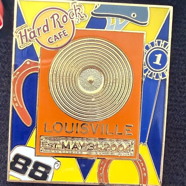 Hard Rock Cafe Louisville Pin - Est. May 31, 2004